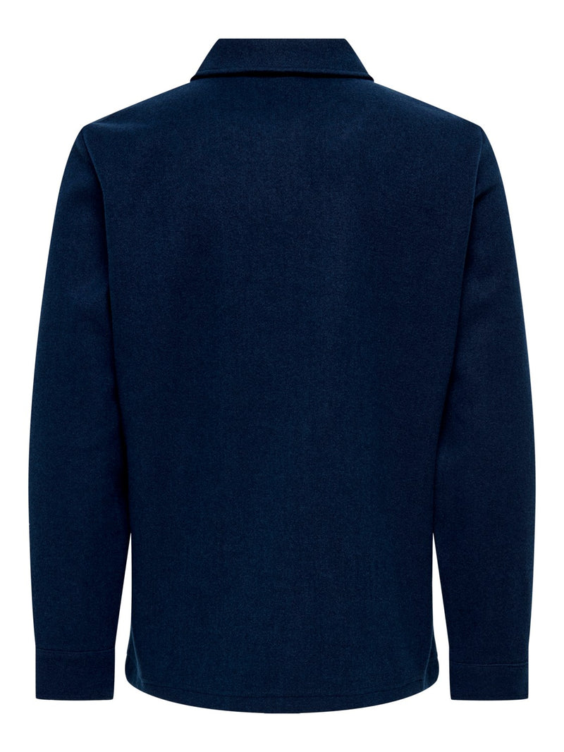 Kodyl Overshirt Wool Look - Navy Blazer