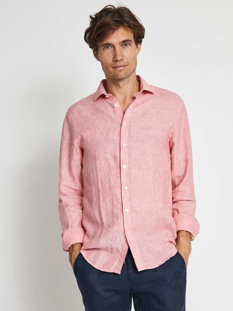 Perth Linskjorte - Pink